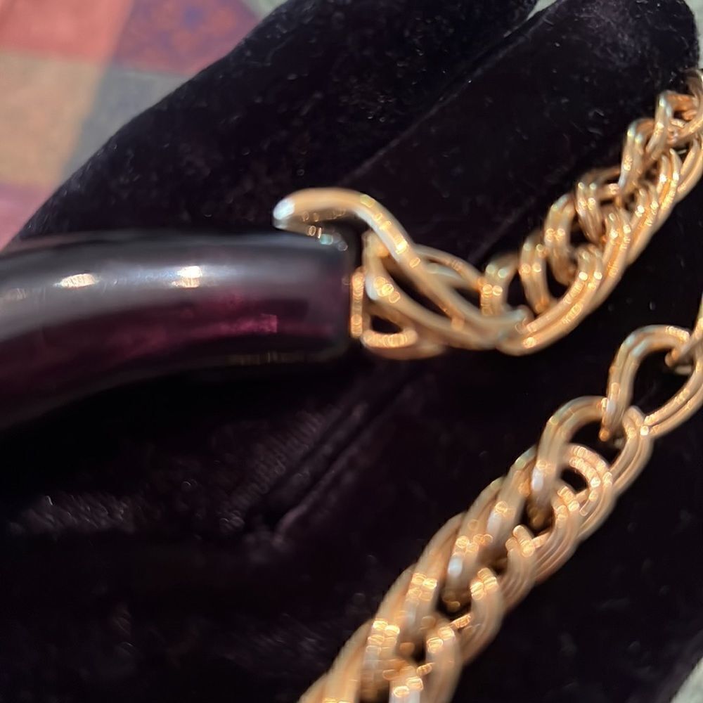 Gorgeous Vintage 1980’s Monet chocker & earrings set only worn a few times EUC - Picture 11 of 12